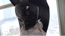 口球の着ぐるみと口球の中の人 よだれがたくさん出る
 口球の着ぐるみと口球の中の人 よだれがたくさん出る